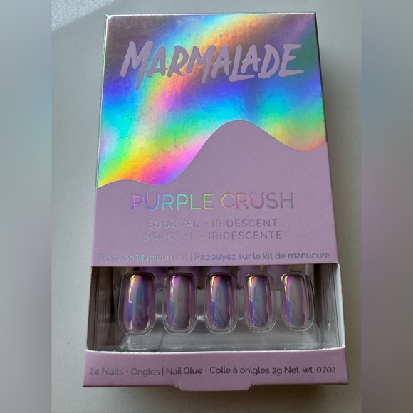 Marmalade Purple Crush Squoval Press on Nails - Picture 3 of 3